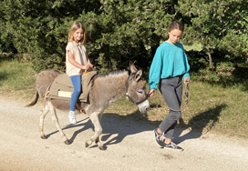 Bâtine tapis selle pour enfant