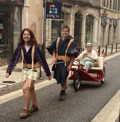 Escargoline, handicap, mobilité réduite, randonnée accessible