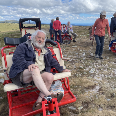 Remise de la 100ème Escargoline au Mont Lozère - juin 2022