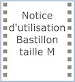 Icône notice d'utilisation Bastillon taille M F