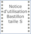 Icône notice d'utilisation Bastillon taille S F