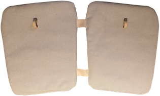 le Bassador, bât de randonnée pour chevaux et mulets, tapis de bât spécial