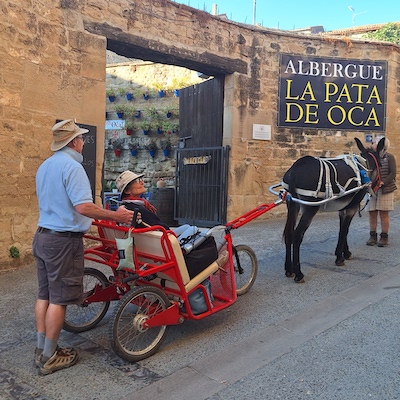 L'Escargoline en chemin vers Compostelle