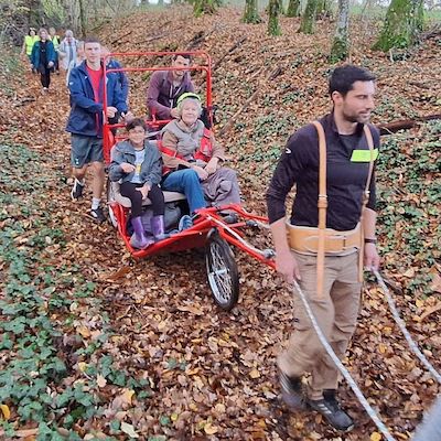Escargoline, Dordogne, et on tracte...