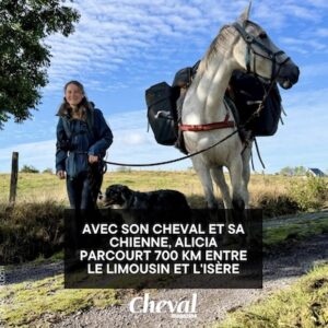 Lire la suite à propos de l’article Alicia, son cheval Dakar, 700 km et le Bassador