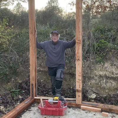 Atelier cuir, le tout début