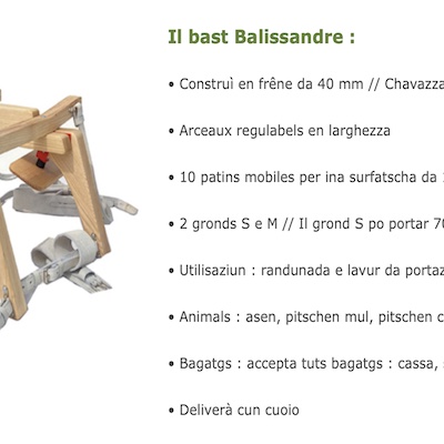 Les produits Randoline, le canton suisse des Grisons et la langue romanche