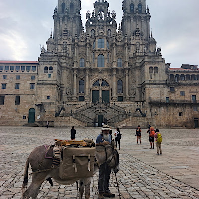 Dominique est arrivé à Santiago