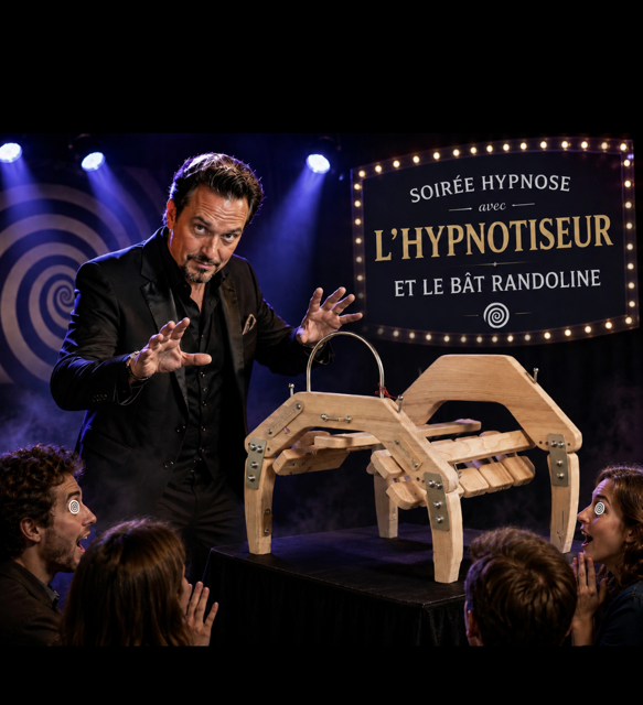 Hypnotiser un bât Randoline pour le faire chavirer, ça ne marche pas !