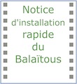 Icône notice rapide Balaitous F Icône notice rapide Balaitous F